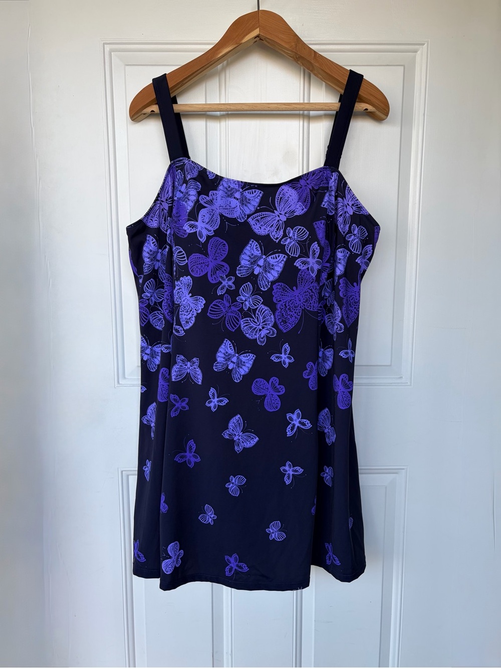 •Swim 365• Butterfly Print Swim Dress – Size 26